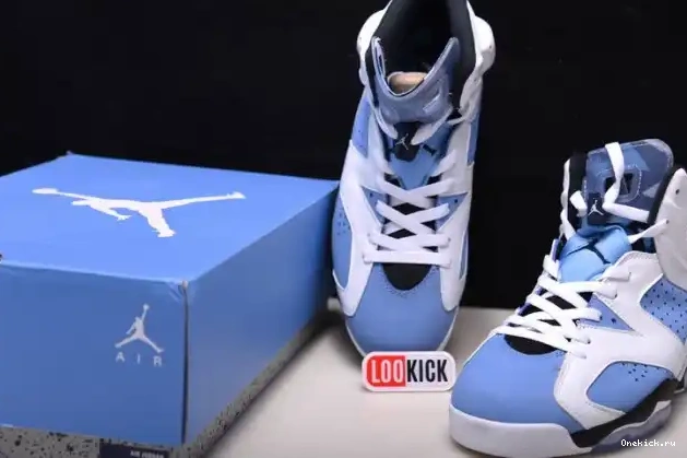 One Kick CT8529-410 Jordan UNC Air 6 0626